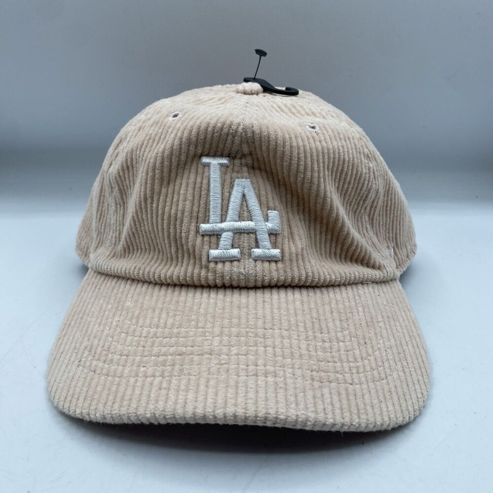 Los Angeles Dodgers Hat 47 Brand Pink Corduroy Clean Up Baseball OSFA MLB NWT